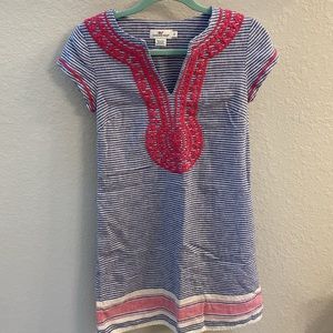 Vineyard Vines Shift Dress Linen Size 0